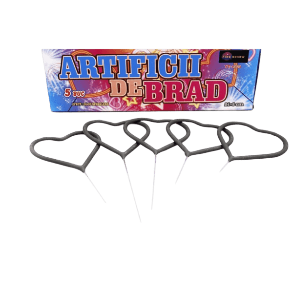 artificii de mana inima