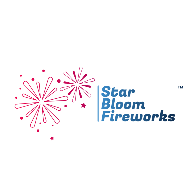 logo star bloom fireworks