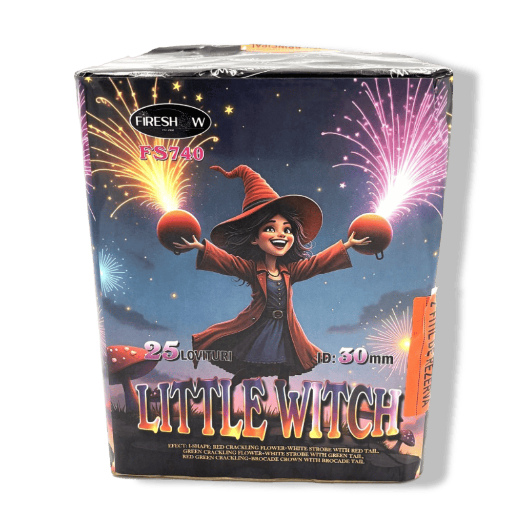 baterii de artificii little witch