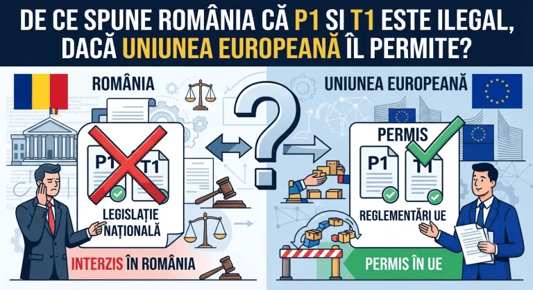 De ce spune România că P1 si T1 este ilegal, dacă Uniunea Europeană îl permite